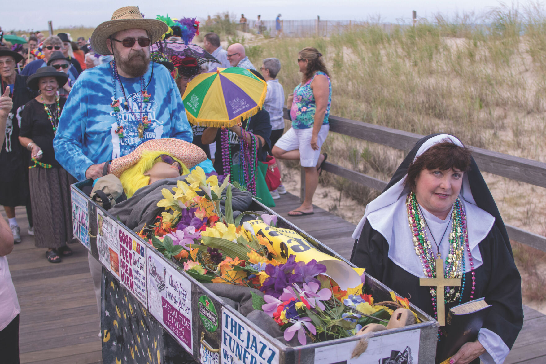 Jazz Funeral 2018 Casket